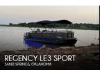Regency Le3 Sport Pontoon Boats 2018