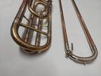 Nice Olds Trombone Large Bore F Attachment with Copper Bell