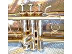 GIARDINELLI Bb Trumpet, GTR10 Silver Plated w/ Deluxe Case and 11B4 Mouthpiece