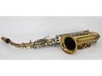 Vintage NEW WONDER DE LUXE DeLuxe Gold Plated Alto Saxophone
