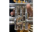 Vincent Bach Mercedes Trumpet - Silver w/ Case and Mouthpiece Pearl Keys