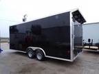 8.5 x 20 20ft Enclosed Cargo Racing Motorcycle Show Car Hauler Trailer