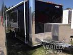 New 8.5 X 18 18' Enclosed Concession Food Vending BBQ Mobile Kitchen Trailer