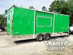 NEW 8.5 X 24 Enclosed Food Vending Mobile Kitchen Concession Catering Trailer