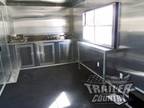 NEW 8.5 X 24 Enclosed Food Vending Mobile Kitchen Concession Catering Trailer