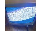 Sharp 13N-M150B 13" CRT TV Retro Gaming Television w/ Remote White TESTED WORKS