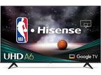 Hisense 75-Inch Class A6 Series 4K UHD Smart Google TV (75A6H)