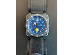 Bell & Ross BR 03-94 PATROUILLE DE FRANCE Chronograph, BR0394-PAF1-CE/SRB