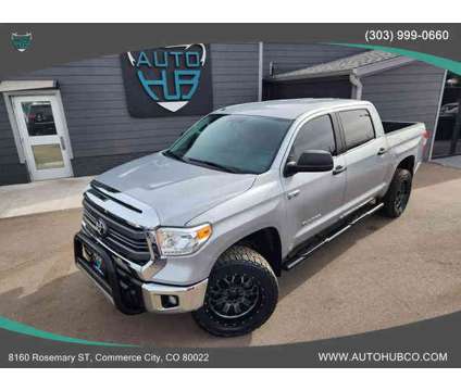 2015 Toyota Tundra CrewMax for sale is a Silver 2015 Toyota Tundra CrewMax Car for Sale in Commerce City CO