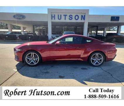 2024 Ford Mustang EcoBoost is a Red 2024 Ford Mustang EcoBoost Car for Sale in Moultrie GA