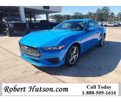 2024 Ford Mustang EcoBoost Premium is a Blue 2024 Ford Mustang EcoBoost Car for Sale in Moultrie GA