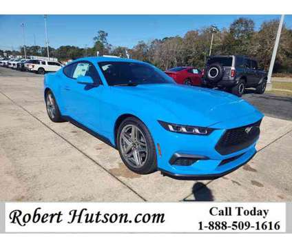 2024 Ford Mustang EcoBoost Premium is a Blue 2024 Ford Mustang EcoBoost Car for Sale in Moultrie GA