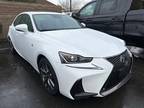 2017 Lexus IS White, 59K miles