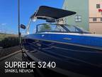 2022 Supreme S240 Boat for Sale