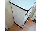Vintage Metal 50s Mid Century Bathroom Storage Cabinet shipping available $$