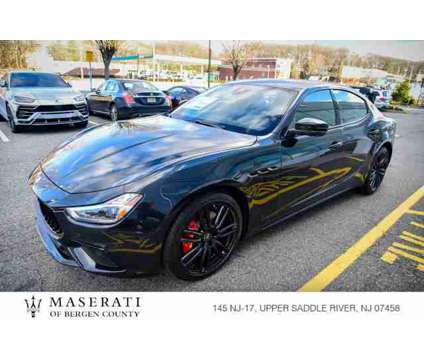 2024 Maserati Ghibli Modena Ultima Q4 is a Black 2024 Maserati Ghibli Sedan in Saddle River NJ