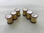 (6) Spools LEGARTUN French Tinsel - Traditional Salmon Fly Tying