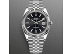 Rolex Datejust 126334 NEW 2023 NOVEMBER Black Jubilee Steel 41 mm