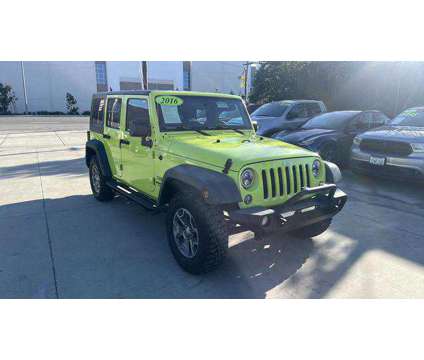 2016 Jeep Wrangler for sale is a Green 2016 Jeep Wrangler Car for Sale in Bloomington CA