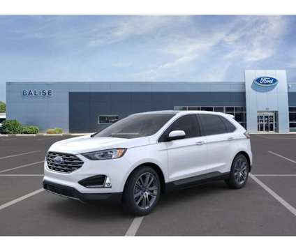 2024 Ford Edge Titanium is a White 2024 Ford Edge Titanium Car for Sale in Hyannis MA