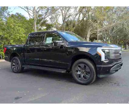 2023 Ford F-150 Lightning LARIAT is a Black 2023 Ford F-150 Car for Sale in Estero FL