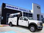 2023 Ford F-550 White, 650 miles