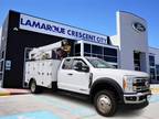 2023 Ford F-550 White, 13 miles