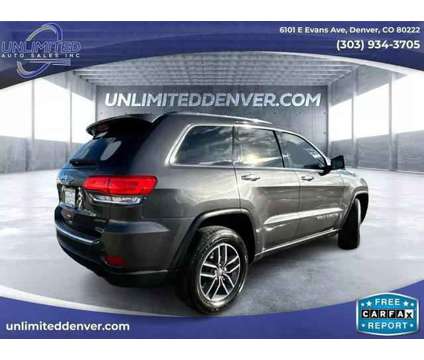 2018 Jeep Grand Cherokee for sale is a Grey 2018 Jeep grand cherokee Car for Sale in Denver CO
