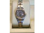 Ladies ROLEX OYSTER PERPETUAL DATEJUST 79173 Mother of Pearl Dial