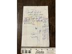 Original 1963 Fender Stratocaster Left Handed Guitar L08410 Sales Receipt WOW