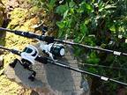 Crixus Fishing Rod and Reel Combo, Baitcasting Combo, IM6 Graphite Blank