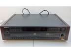 Sony Multi Carousel CD Player 5 Disc Changer CDP-C77ES Wood Cabinet Sides Works