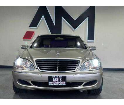 2003 Mercedes-Benz S-Class for sale is a Gold 2003 Mercedes-Benz S Class Car for Sale in Sacramento CA