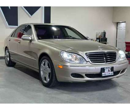 2003 Mercedes-Benz S-Class for sale is a Gold 2003 Mercedes-Benz S Class Car for Sale in Sacramento CA