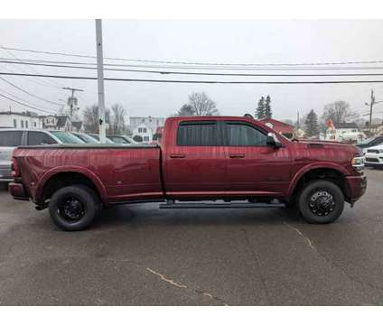 2022 Ram 3500 Laramie is a Red 2022 RAM 3500 Model Laramie Car for Sale in Enfield CT