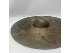 Antique Early 1900s 10.5" Crash Splash Ride Brass Cymbals Brand Unknown.