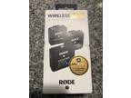 Rode Wireless Go II Dual-Channel Wireless Microphone System Black NEW