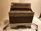 Eagle Brand Stahlione Accordion Works Plays Fine Very Rare