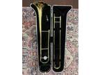 Yamaha Student Trombone With Case And Cleaning Brush