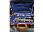 Vintage 1970 Boosey & Hawkes Wooden Clarinet Serial Number 333920 Made In Egland