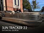 Sun Tracker 22 XP3 Party Barge Tritoon Boats 2023