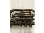 Vintage Cornet Or Pocket Trumpet