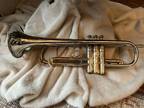 Two owner 1955 Conn Connstellation 28A long cornet trumpet 508121 With a story