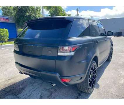 2016 Land Rover Range Rover Sport for sale is a Black 2016 Land Rover Range Rover Sport Car for Sale in Hallandale Beach FL