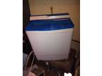 Compact washer and spin dryer