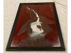 Original Abstract Painting Signed T. OHenbacker Framed