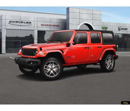 2024 Jeep Wrangler 4xe Sport S is a Red 2024 Jeep Wrangler Car for Sale in Horsham PA