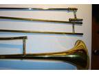 Vintage King Trombone 605 needs some repair still looks good