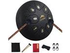 Yoga Meditation Steel Tongue Drum 6 Inch with 8 Notes Yoga Mind Healing Gift New