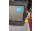 Emerson EWC1304 13" CRT Television VCR with Remote TV WORKS GREAT VCR DOESN'T